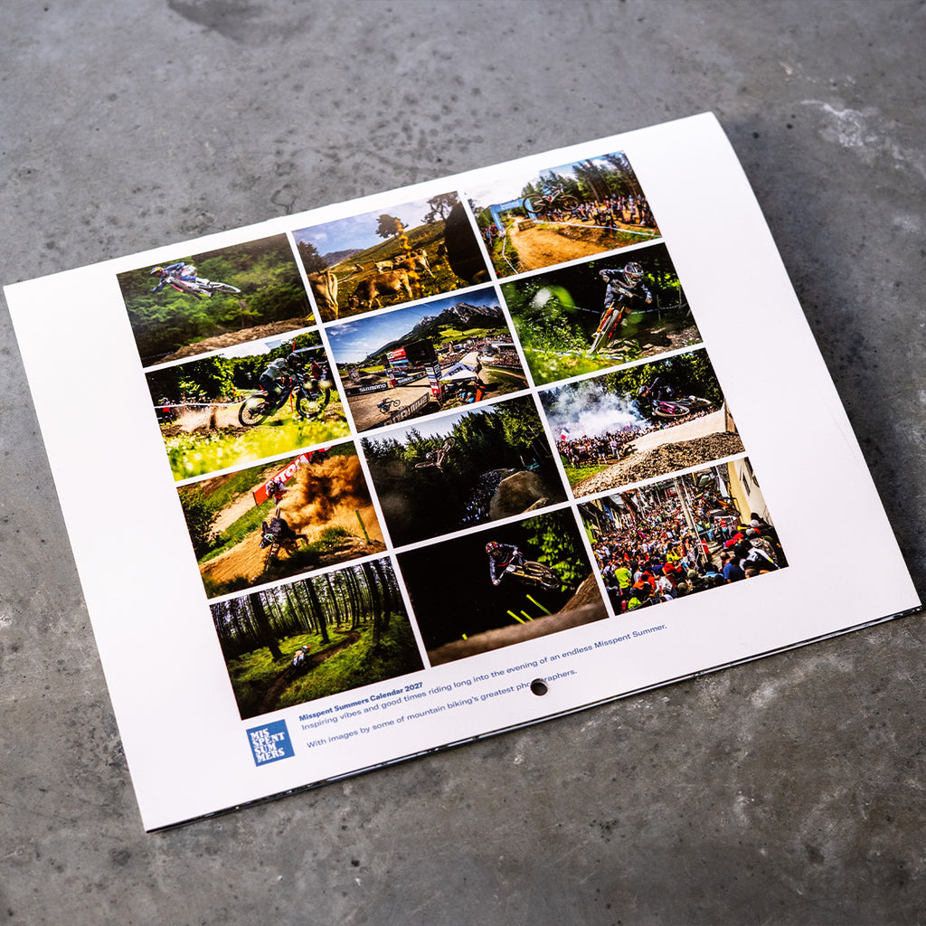 2027 MOUNTAIN BIKE CALENDAR