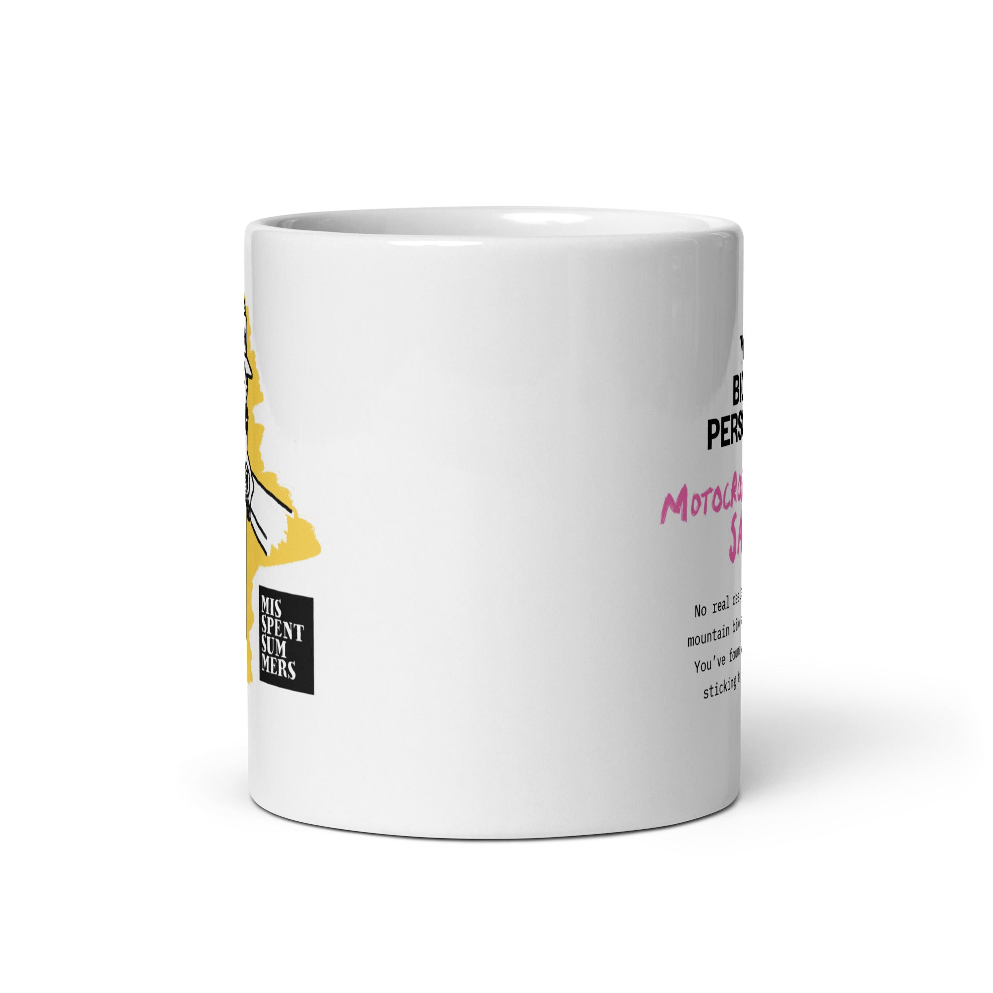 Motocross-inspired Saddle Mug