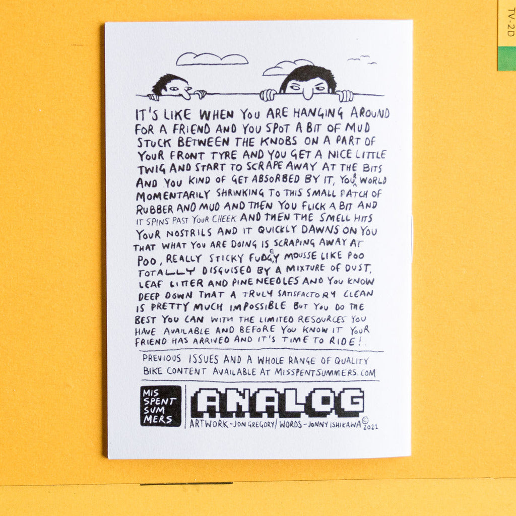 Analog Issue #5.5 MTB Zine