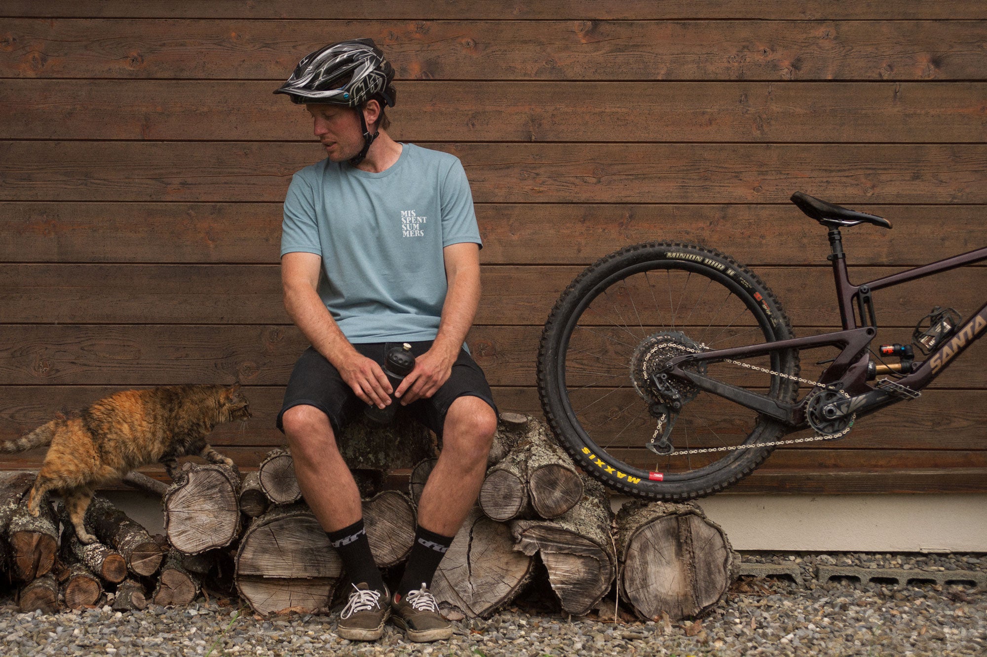 Misspent Summers Classic Logo Tee